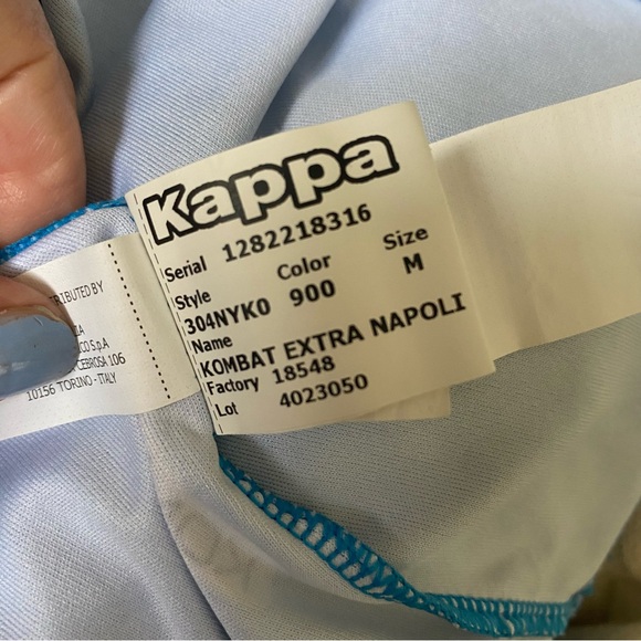 SSC Napoli Soccer Jersey M like new - Picture 5 of 8